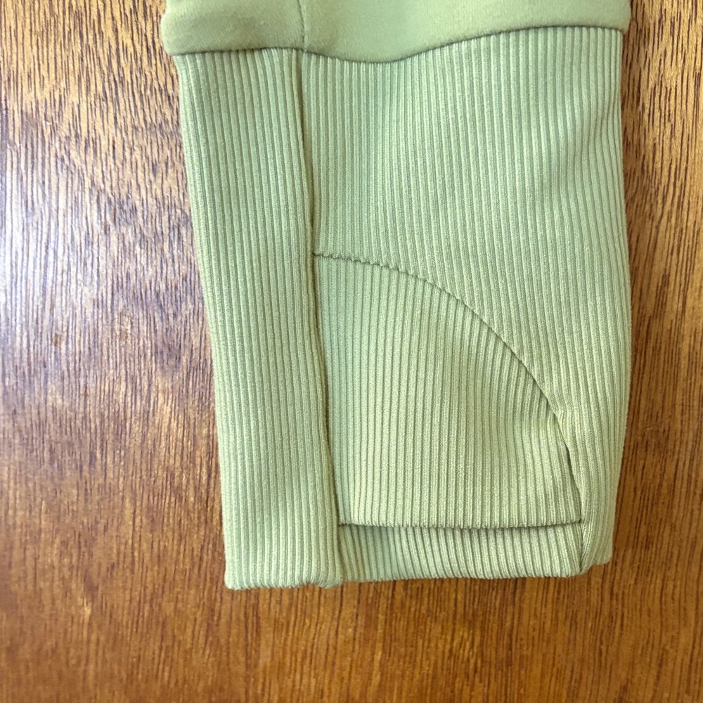 Fabletics Olive Green Crop Jacket - image 3